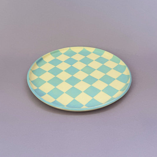 Blue Checker Plate