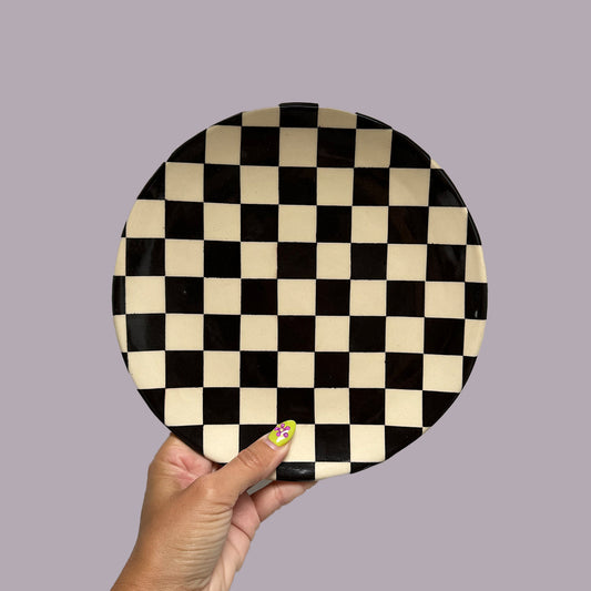 Black Checker Plate