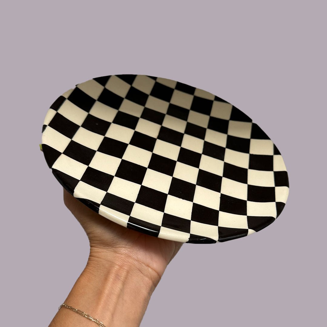 Black Checker Plate