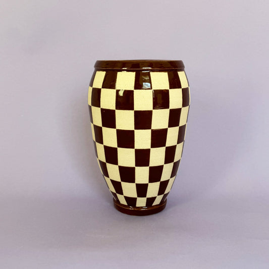 Checker Vase 2