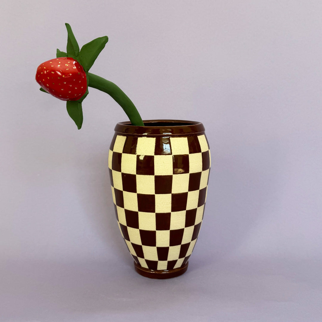 Checker Vase 2