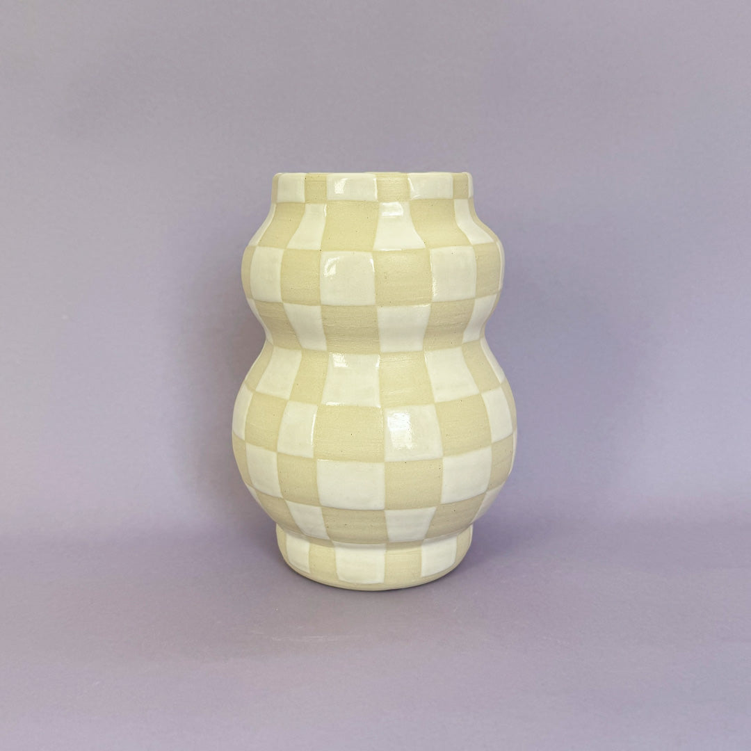 Checker Vase 3