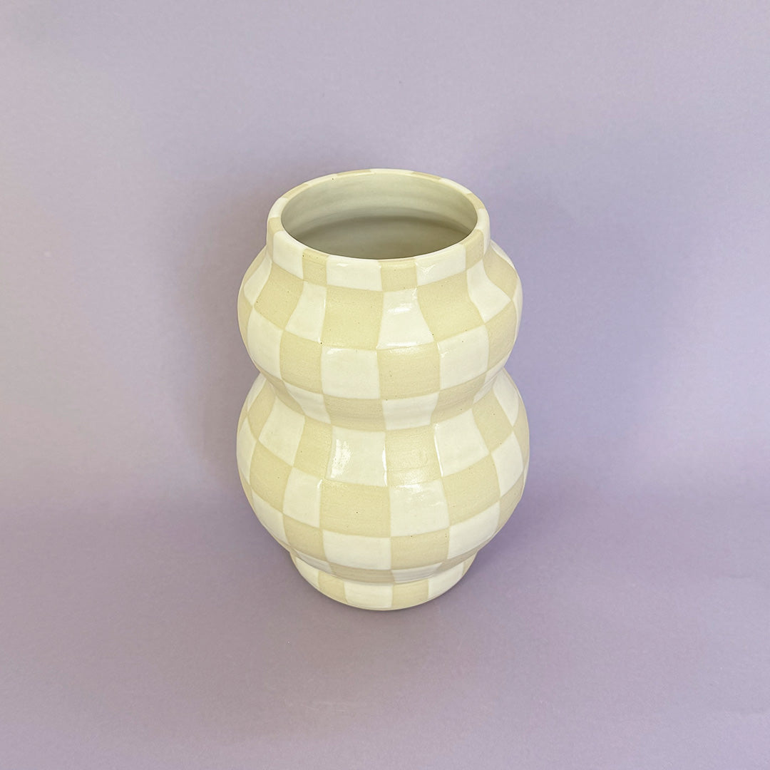 Checker Vase 3