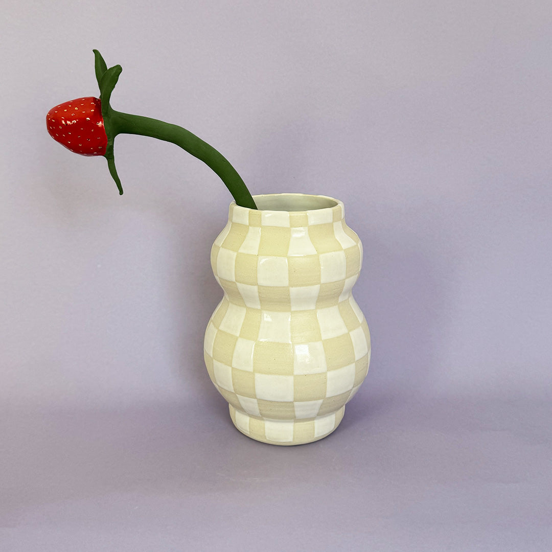 Checker Vase 3