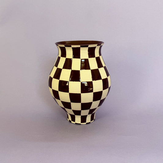 Checker Vase 1