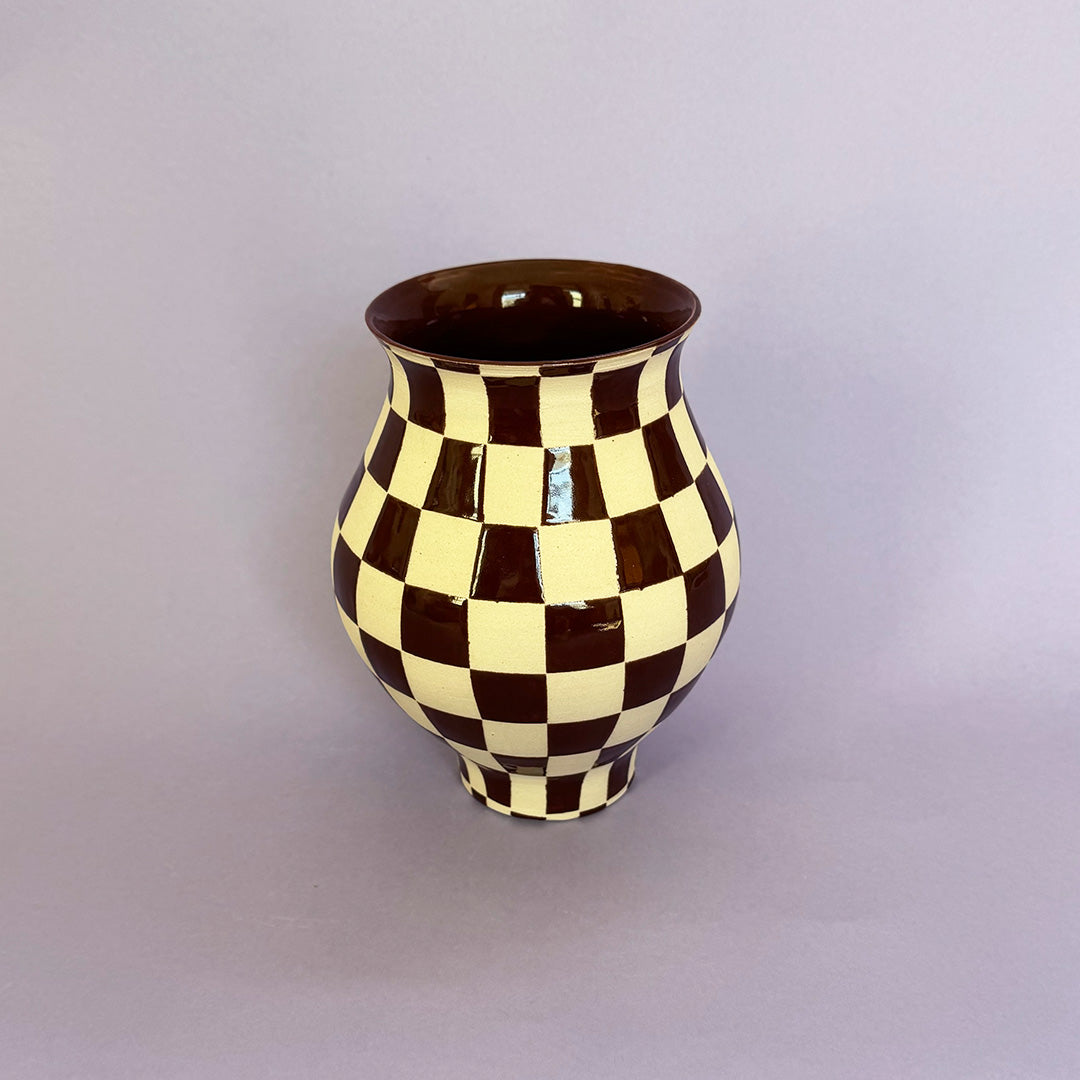 Checker Vase 1